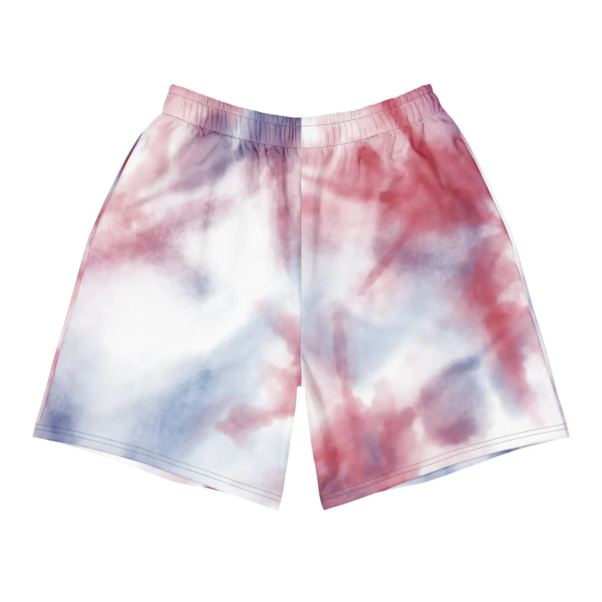 Blush Cloud All-Over Print Unisex Athletic Shorts - RooLabzBlush Cloud All-Over Print Unisex Athletic Shorts2XSRooLabz