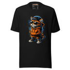 Cool Cat Hoodie Graphic Unisex T-Shirt - RooLabzCool Cat Hoodie Graphic Unisex T-ShirtXSBlackRooLabz