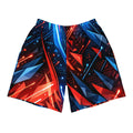 Neon Velocity All-Over Print Unisex Athletic Shorts - RooLabzNeon Velocity All-Over Print Unisex Athletic Shorts2XSRooLabz