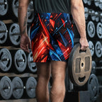 Neon Velocity All-Over Print Unisex Athletic Shorts - RooLabzNeon Velocity All-Over Print Unisex Athletic Shorts2XSRooLabz
