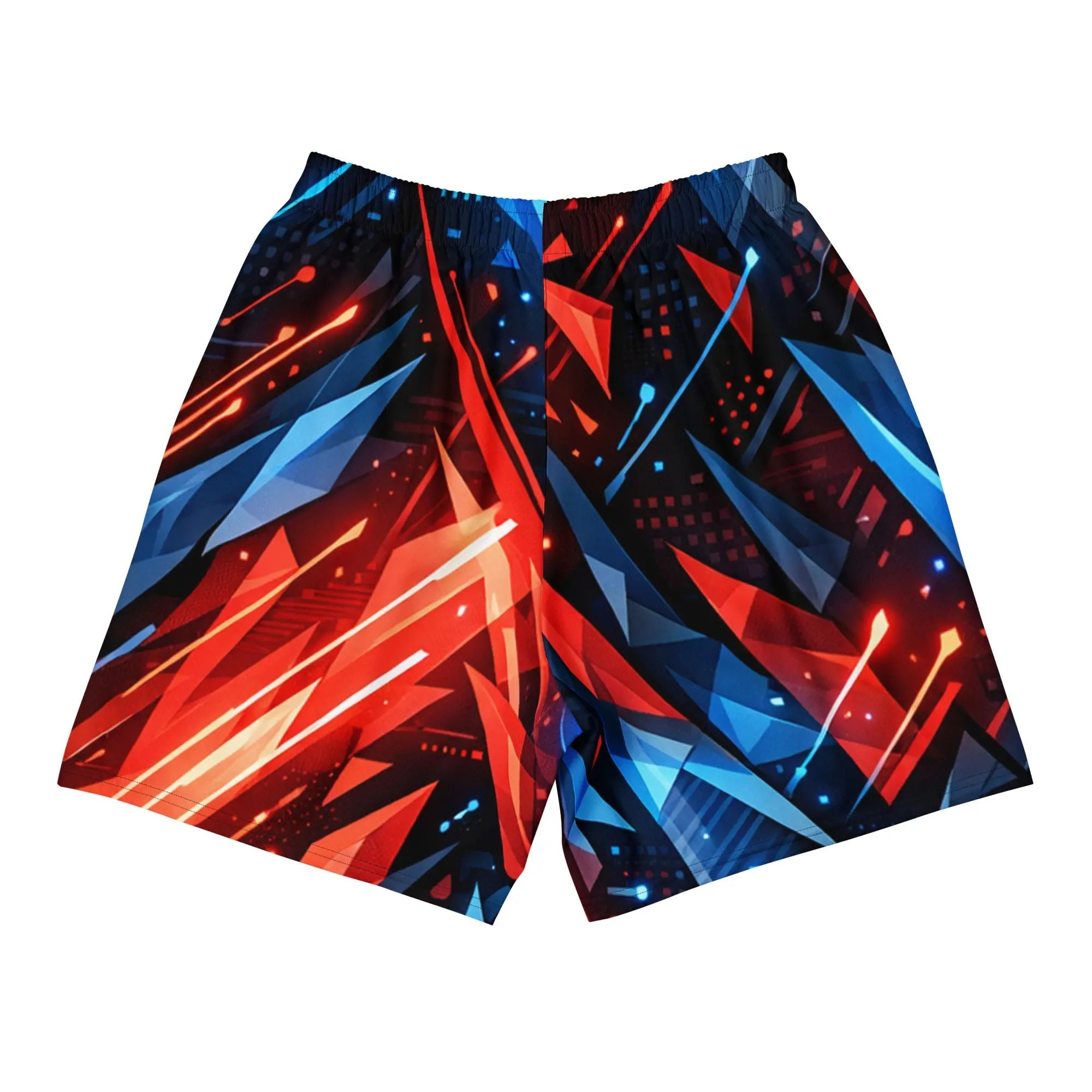 Neon Velocity All-Over Print Unisex Athletic Shorts - RooLabzNeon Velocity All-Over Print Unisex Athletic Shorts2XSRooLabz