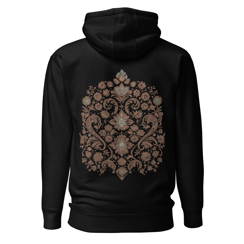 Ornate Bloom Hoodie - RooLabzOrnate Bloom HoodieSBlackRooLabz