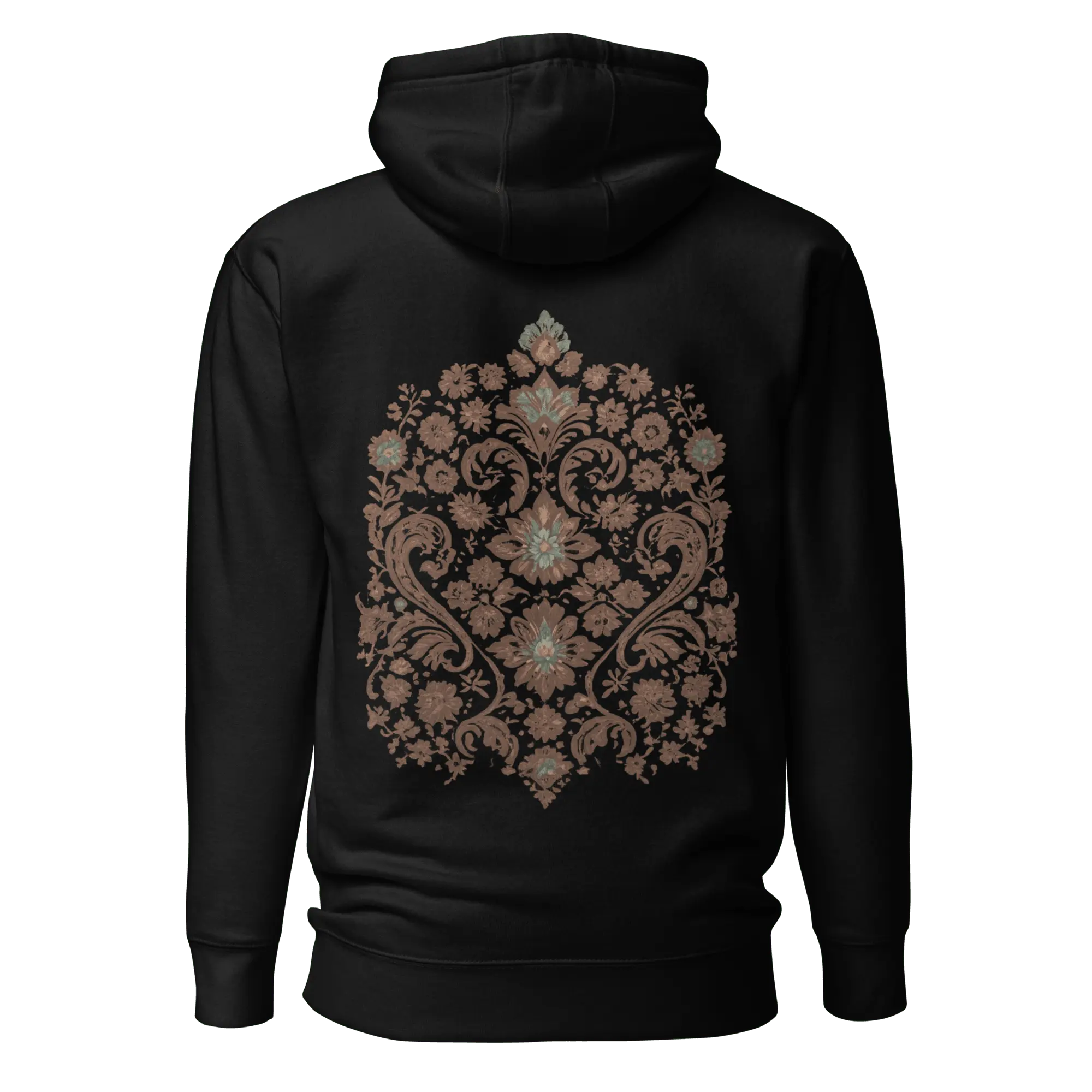 Ornate Bloom Hoodie - RooLabzOrnate Bloom HoodieSBlackRooLabz