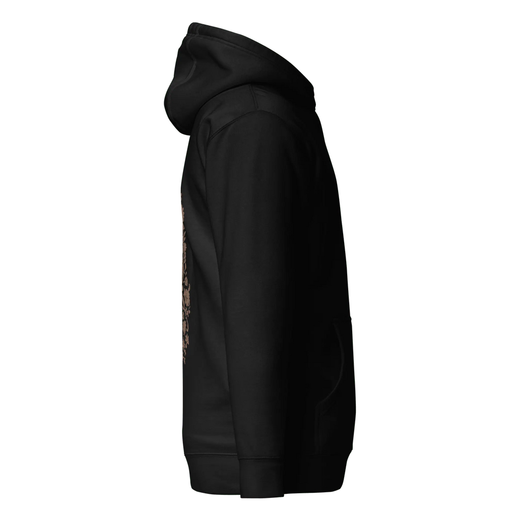 Ornate Bloom Hoodie - RooLabzOrnate Bloom HoodieSBlackRooLabz