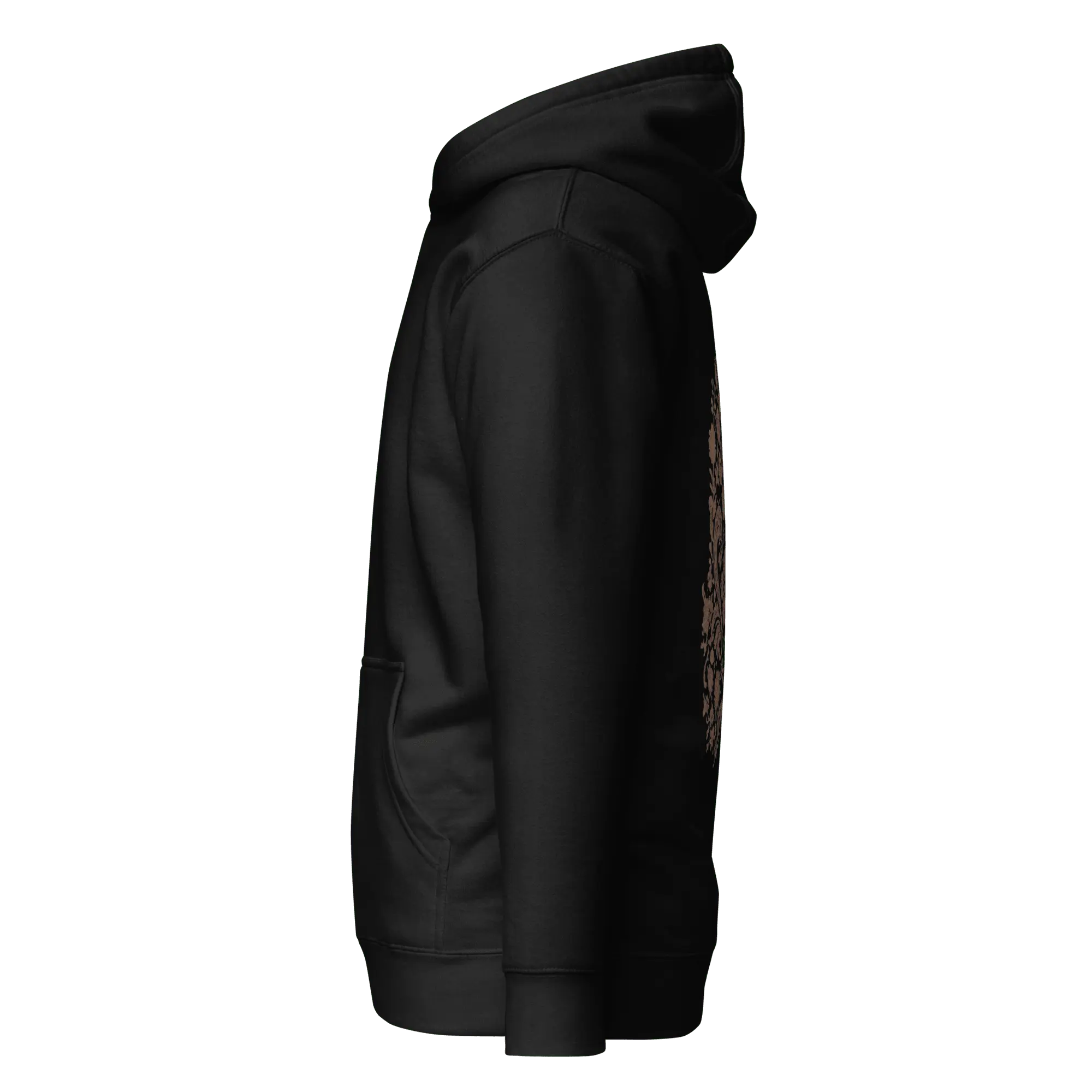Ornate Bloom Hoodie - RooLabzOrnate Bloom HoodieSBlackRooLabz
