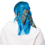 Persian Mosaic Geometric Bandana - RooLabzPersian Mosaic Geometric BandanaLRooLabz