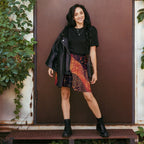 Persian Night Pattern Skater Skirt - RooLabzPersian Night Pattern Skater SkirtXSRooLabz