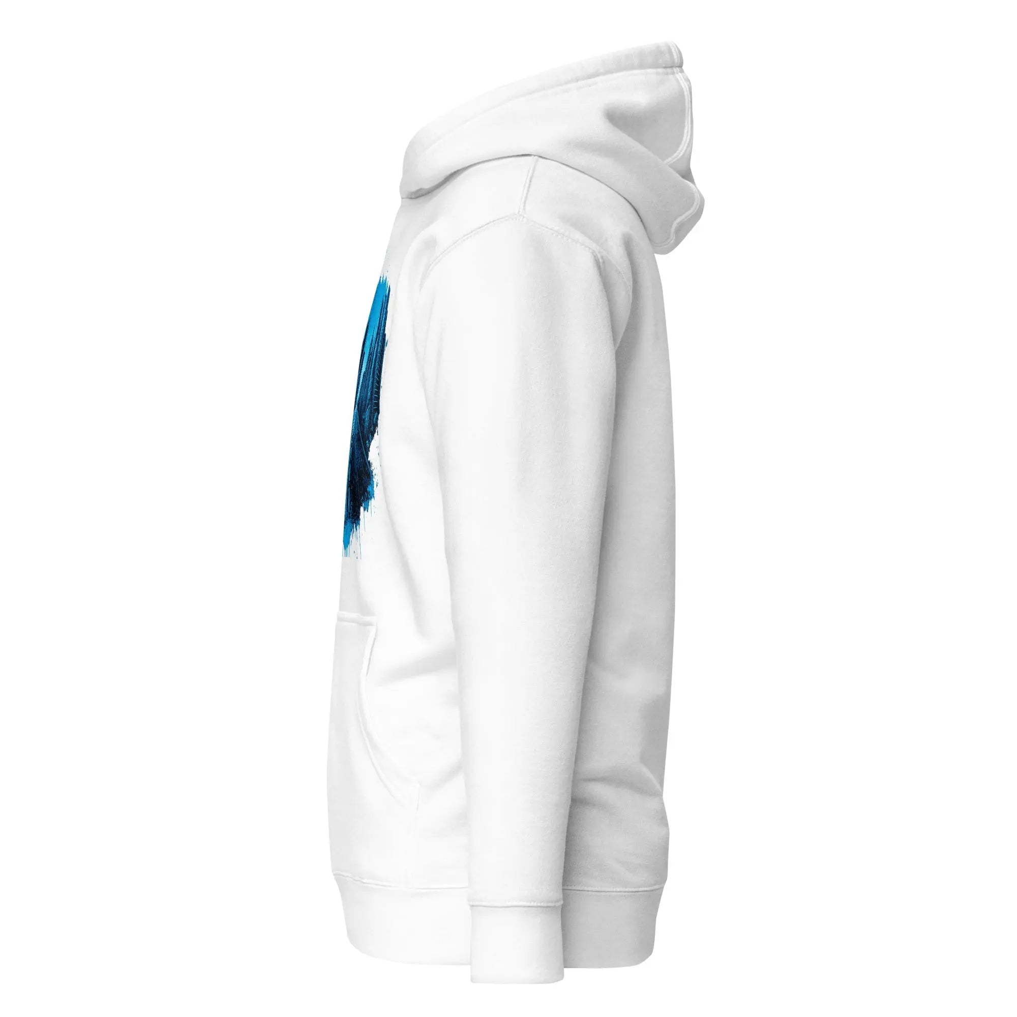 Road to the Future City Graphic Unisex Hoodie - RooLabzRoad to the Future City Graphic Unisex HoodieSWhiteRooLabz