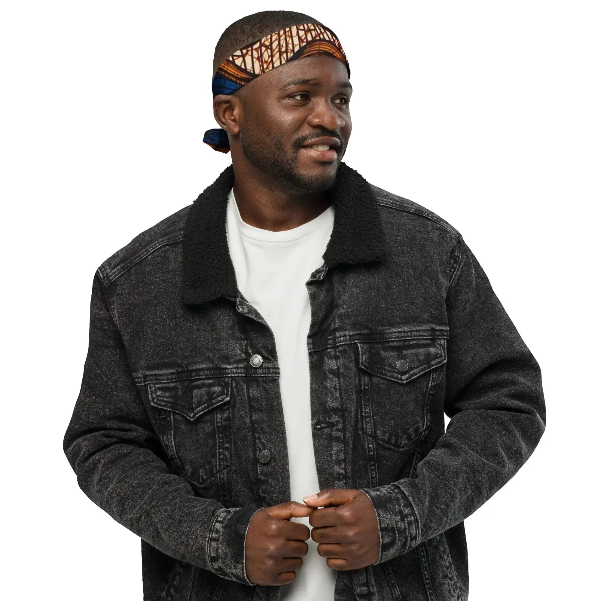 Roolabz Heritage Wave Pattern Bandana - RooLabzRoolabz Heritage Wave Pattern BandanaLRooLabz
