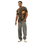 Roolabz Skull & Bloom Men’s T-Shirt - RooLabzRoolabz Skull & Bloom Men’s T-ShirtXSRooLabz