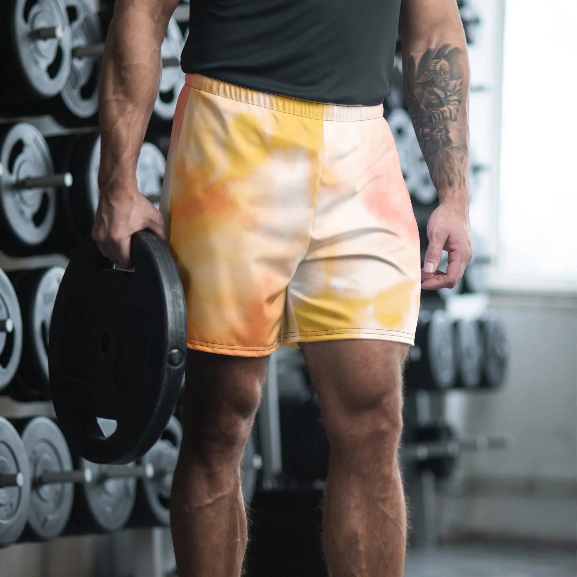 Sunset Glow All-Over Print Unisex Athletic Shorts - RooLabzSunset Glow All-Over Print Unisex Athletic Shorts2XSRooLabz